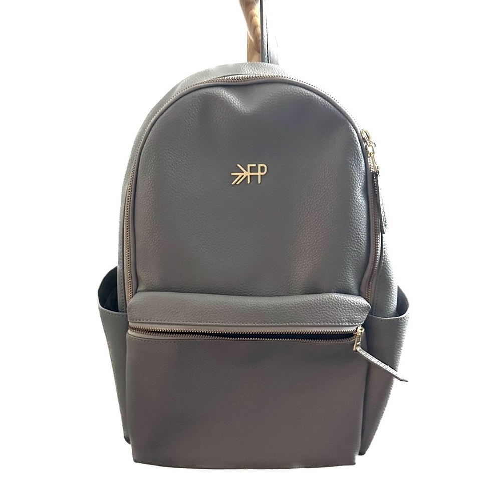 Freshly Picked City Pack II in Stone Grey Diaper Backpack